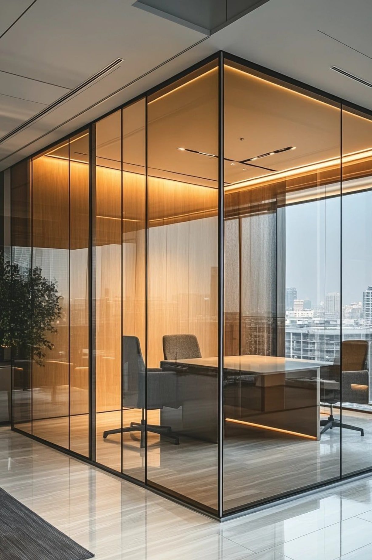 Aluminium Partitions